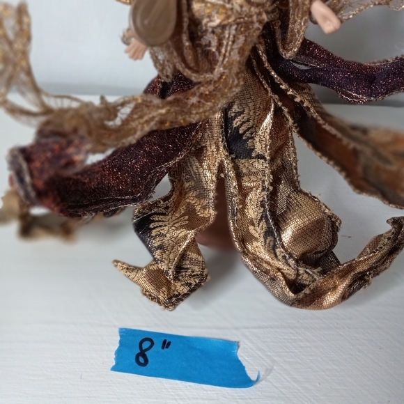 8" vintage Angel Tree Topper Christmas decor - Picture 4 of 4